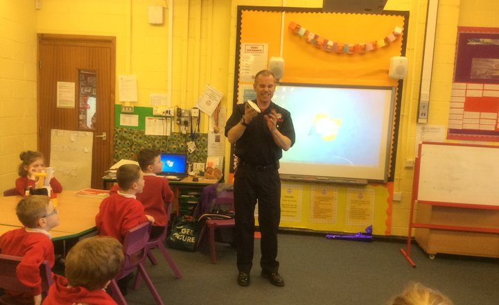 Image of Fire talks in Year 2 and Year 6